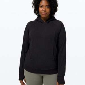 Lululemon Scuba Pullover Black, Size 4